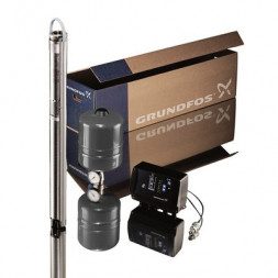 Комплект для поддержания постоянного давления Grundfos Cons.pres.pac.SQE 5-70 + 40m + CU301 PAK