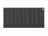 Биметаллический радиатор отопления Royal Thermo PianoForte 300 10 секций Noir Sable