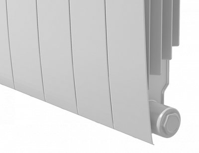 Биметаллический радиатор Royal Thermo Biliner 500 VD 6 секц. Bianco Traffico