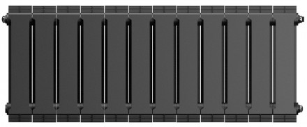 Биметаллический радиатор Royal Thermo PianoForte 300 Noir Sable - 12 секц.