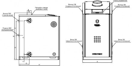 Дизельный котел 25 кВт Navien LST-24KG