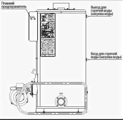 Дизельный котел Navien 1035RPD