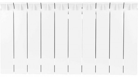 Биметаллический радиатор STOUT STYLE 350 10 секций (SRB-0110-035010)