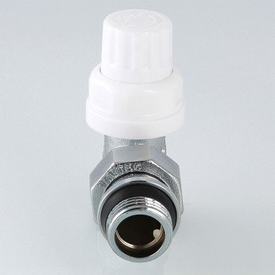 Клапан термостатический для радиатора угловой с дополнительным уплотнением Valtec 1/2&quot; VT.031.NR.04