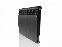 Биметаллический радиатор Royal Thermo Biliner 500 VD 8 секц. Noir Sable