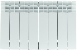 Биметаллический радиатор STOUT Titan 350 б/п 12 секции (SRB-3310-035012)