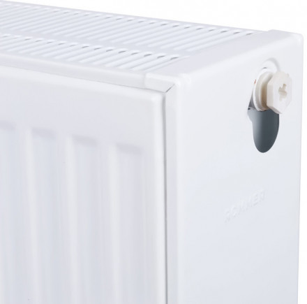 Стальной панельный радиатор Тип 33 Rommer Ventil 33/300/500 нижнее правое подключение