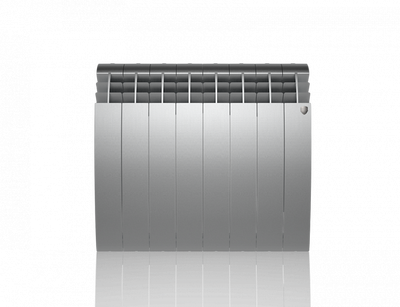 Биметаллический радиатор Royal Thermo Biliner 500 VD 8 секц. Silver Satin