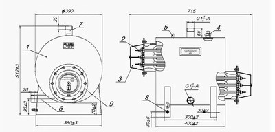 Электрический котел Эван ЭПО PRO-54 (11105)