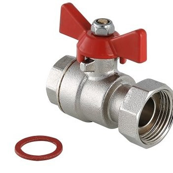 Кран шаровой с накидной гайкой Valtec 3/4 x 1