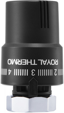 Термоголовка Royal Thermo М30х1,5 (черный)