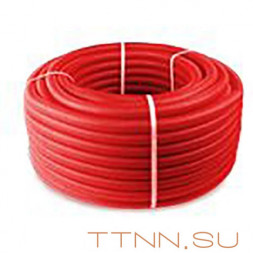 Труба гофрированная, красная D20/18мм арт.29873