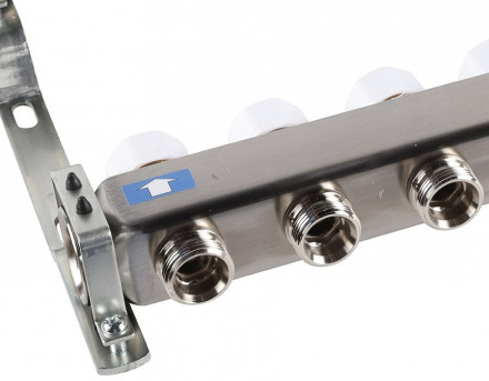 Для отопления Rommer 1&quot;/3/4&quot;x10 с запорными клапанами (RMS-3200-000010)