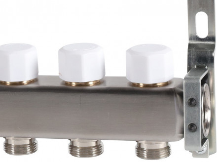 Для отопления Rommer 1&quot;/3/4&quot;x10 с запорными клапанами (RMS-3200-000010)
