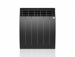 Алюминиевый радиатор Royal Thermo Biliner Alum 500 Noir Sable 6 секц.