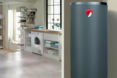 Бойлеры косвенного нагрева Federica Bugatti INOX 1000 черно-серый