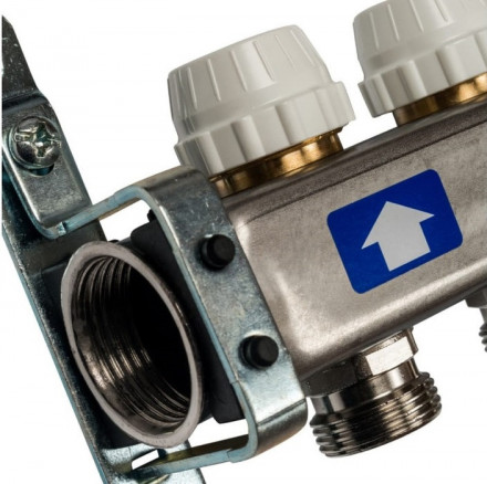 Коллектор с запорными клапанами STOUT SMS 0922 000011