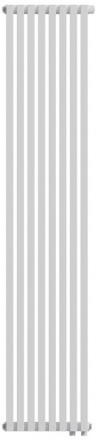 Стальной трубчатый радиатор 2-колончатый Royal Thermo Shift Q30 VC2180 - 08 секц. RAL9016, нижнее 1/2