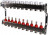 Для отопления Rommer 1&quot;/3/4&quot;x10 с расходомерами (RMS-1200-000010)