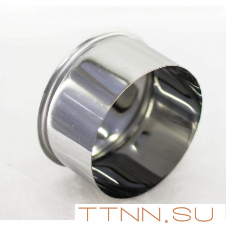 Заглушка дымохода из нержавеющей стали D- 125