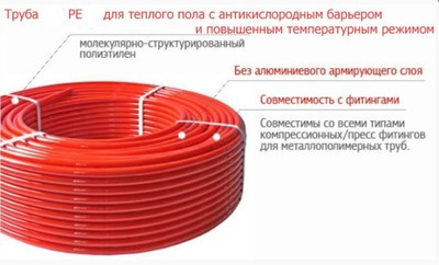 Диаметр трубы 16 мм VALTEC PEX-EVOH, 16(2,0) бухта 100м