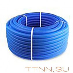 Труба гофрированная, синяя D25/21мм арт.29877