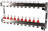 Для отопления Rommer 1&quot;/3/4&quot;x10 с расходомерами (RMS-1201-000010)