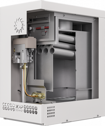 Напольный газовый котел Сигнал КОВ-7СВПС TGV Жар Compact