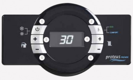 Настенный газовый котел ECA PROTEUS PREMIX 45 HM NG