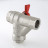 Кран шаровый с встроенным прямым фильтром Valtec 1/2 VT.294.N.04 FF