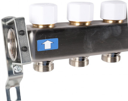 Для отопления Rommer 1&quot;/3/4&quot;x11 с запорными клапанами (RMS-3200-000011)