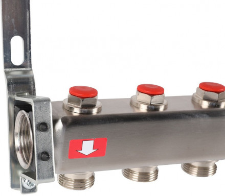 Для отопления Rommer 1&quot;/3/4&quot;x11 с запорными клапанами (RMS-3200-000011)