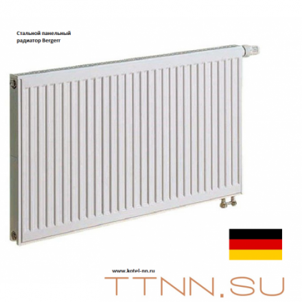 Стальной панельный радиатор Bergerr VK RIGHT 22-300-500
