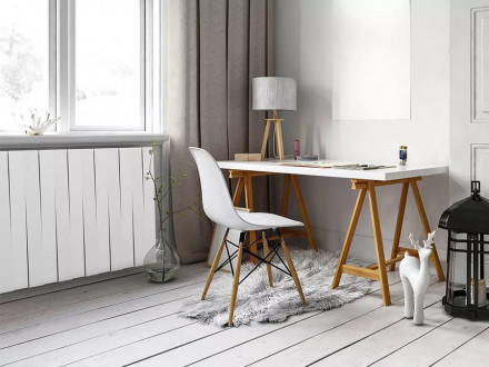 Биметаллический радиатор Royal Thermo Pianoforte 300 VD 6 секц. Bianco Traffico