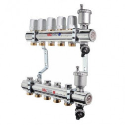 Коллекторный блок Valtec VTc.594.EMNX.0604 1&quot;, 4 x 3/4&quot; евроконус