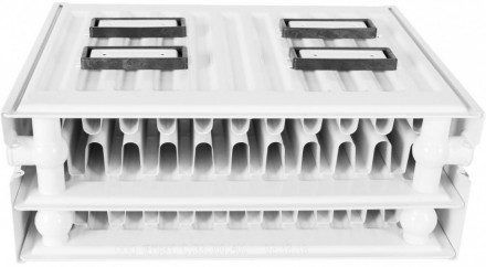 Стальной панельный радиатор Тип 22 Rommer Compact 33/300/400 боковое подключение