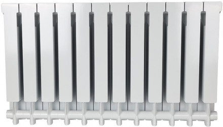 Алюминиевый радиатор STOUT ALPHA 500 AL 12 секций (SRA-2310-050012)