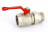 Шаровый кран Uni-fitt НВ 1 1/4 с разъемным соединением, полнопроходной, ручка