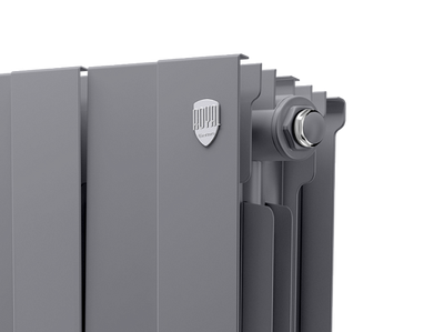 Биметаллический радиатор Royal Thermo Piano Forte 300 /Silver Satin 16 секц.