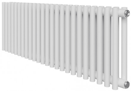 Стальной трубчатый радиатор 2-колончатый Royal Thermo Shift R22 C2030 - 24 секц. RAL9016, боковое 1/2