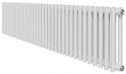 Стальной трубчатый радиатор 2-колончатый Royal Thermo Shift R22 C2030 - 30 секц. RAL9016, боковое 1/2
