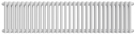 Стальной трубчатый радиатор 2-колончатый Royal Thermo Shift R22 C2030 - 30 секц. RAL9016, боковое 1/2
