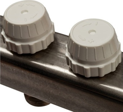 Коллектор с запорными клапанами STOUT SMS 0922 000012