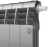 Биметаллический радиатор Royal Thermo BiLiner 350 /Silver Satin VR - 12 секц.