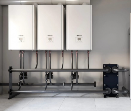 Настенный газовый котел 64 кВт Thermex Coloss SW 69