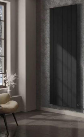 Алюминиевый радиатор STOUT Oscar 2000 5 секций (цвет 2748 cod.07 черный)