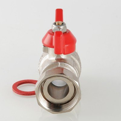 Кран шаровый с накидной гайкой 1&quot; VT.260.N.0606