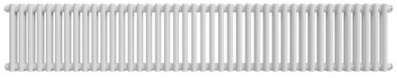 Стальной трубчатый радиатор 2-колончатый Royal Thermo Shift R22 C2030 - 42 секц. RAL9016, боковое 1/2