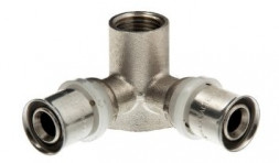 Фитинг пресс водорозетка VALTEC VTm.234.N.200420 20x1/2&quot;