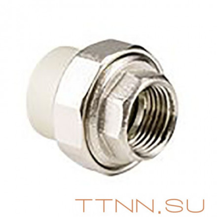 Муфта РосТурПласт комб. разъемная (американка), внутр. резьба 32х1&quot; арт.15518